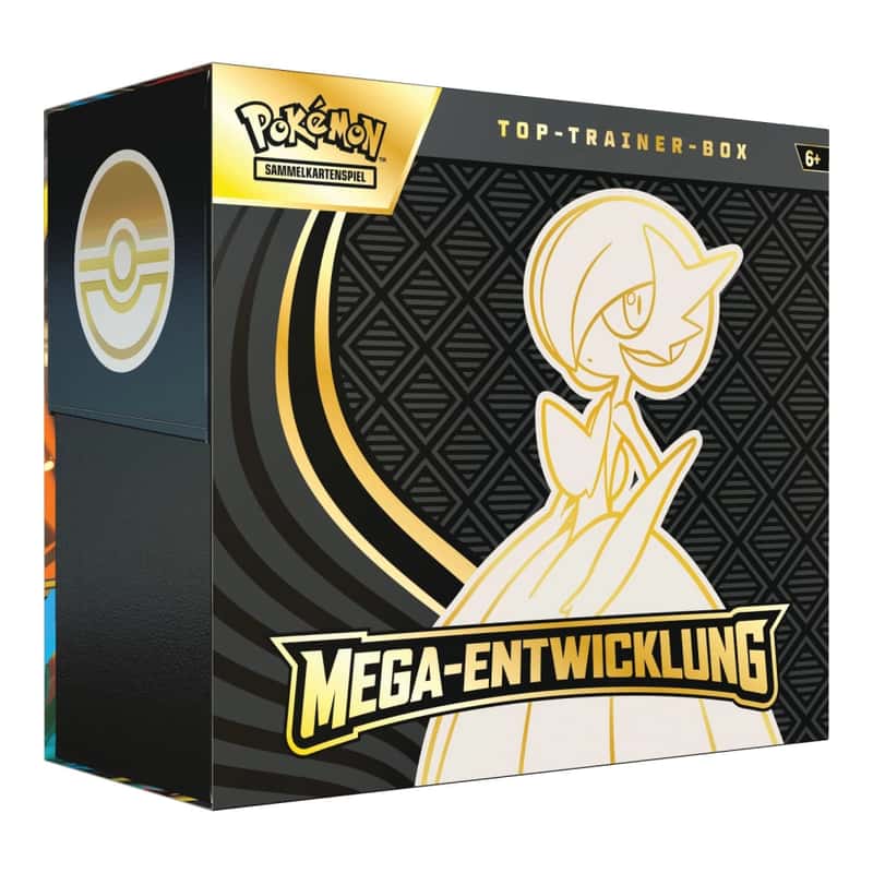 Karmesin & Purpur: "Mega-Entwicklung" - Mega Guardevoir Top Trainer Box (9 Booster)