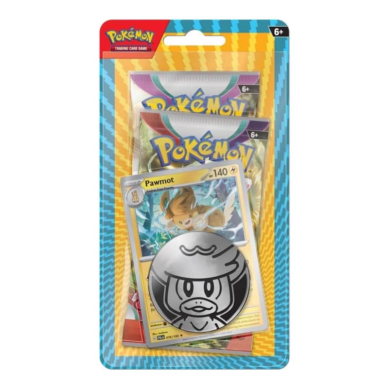 Scarlet & Violet Products: Pawmot Enhanced 2-Pack Blister (2 Booster)