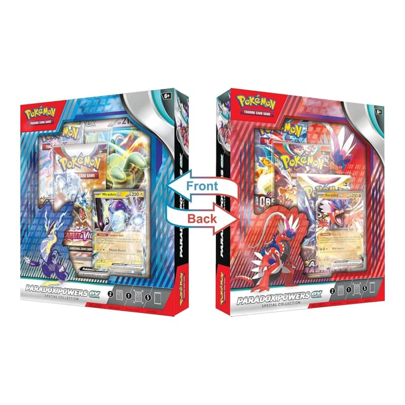 Scarlet & Violet Products: Paradox Powers ex Special Collection (5 Booster)