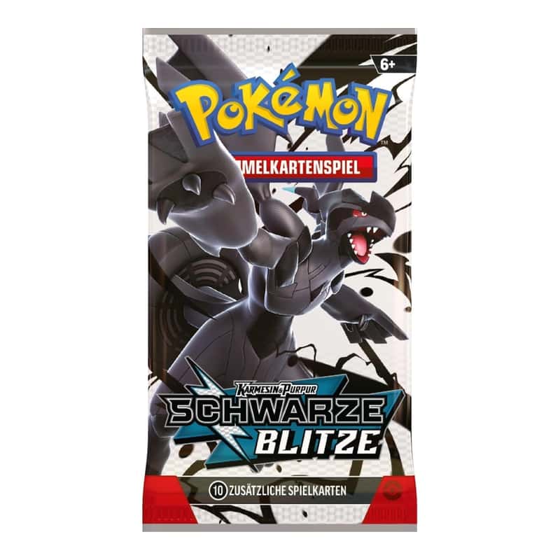 Karmesin & Purpur: "Schwarze Blitze" - Booster (1 Booster)
