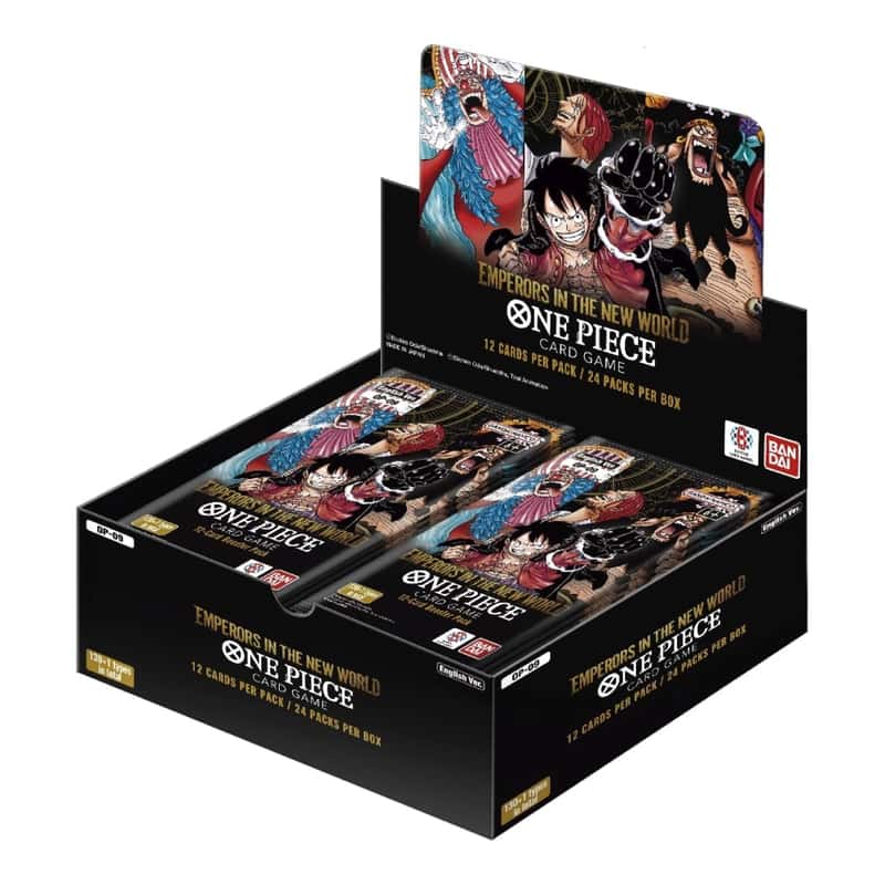 OP09 - Emperors in the New World Booster Box (Englisch, 24 Booster)