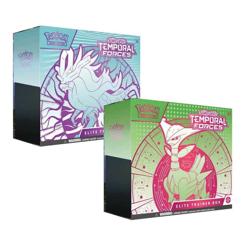 Scarlet & Violet: "Temporal Forces" - Elite Trainer Box / ETB (9 Booster)