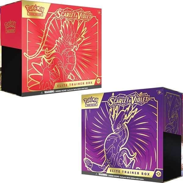 Scarlet & Violet: "Scarlet & Violet" - Elite Trainer Box / ETB (9 Booster)