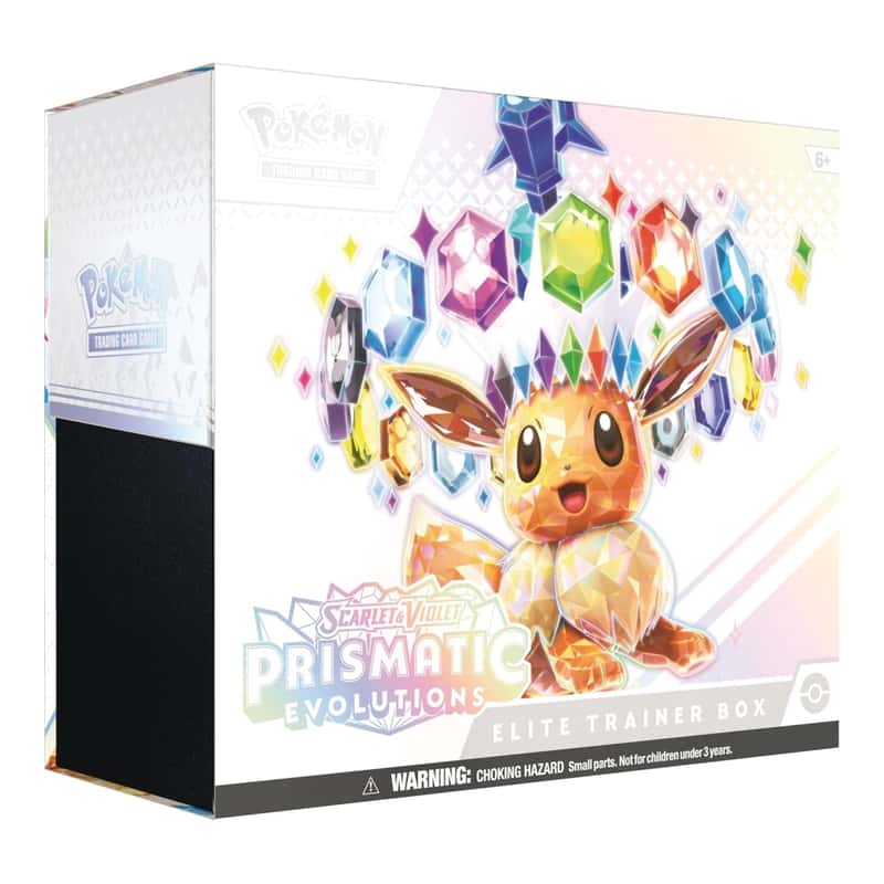 Scarlet & Violet: "Prismatic Evolutions" - Elite Trainer Box / ETB (9 Booster)
