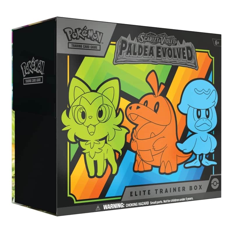 Scarlet & Violet: "Paldea Evolved" - Elite Trainer Box / ETB (9 Booster)