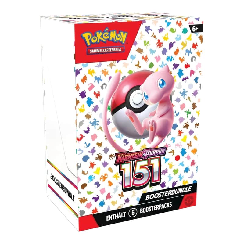 Karmesin & Purpur: "151" - Boosterbundle (6 Booster)