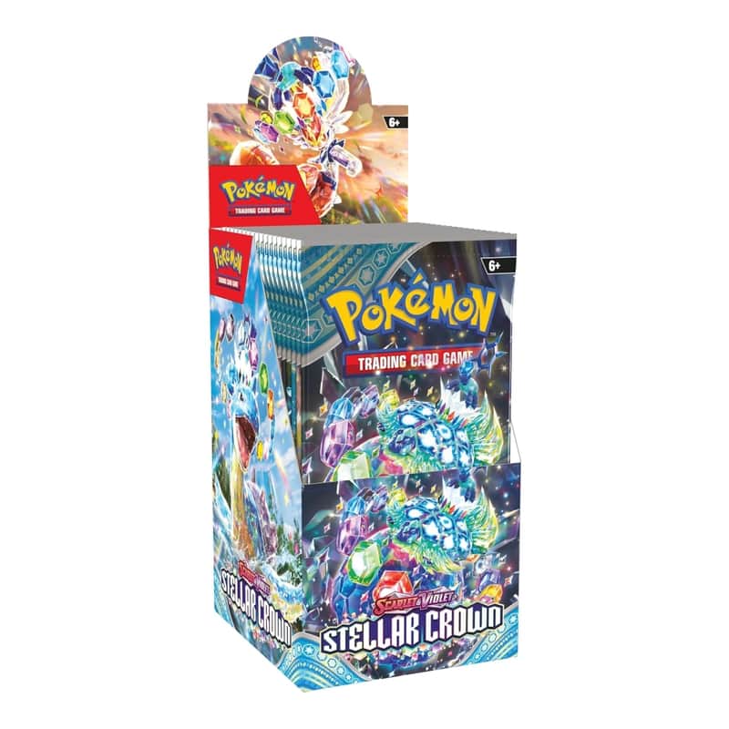 Scarlet & Violet: "Stellar Crown" - Booster Display (18 Booster)