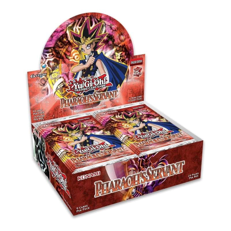 Pharaoh’s Servant 25th Anniversary Edition Display (Englisch, 24 Booster)