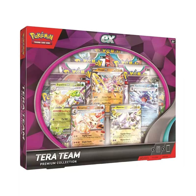 Scarlet & Violet Products: Tera Team Premium Collection (9 Booster)