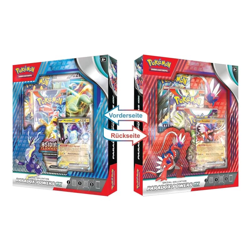 Karmesin & Purpur Produkte: Paradox Powers ex Special Kollektion (5 Booster)