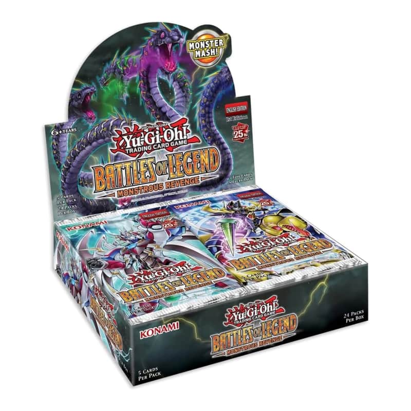 Battles of Legend: Monstrous Revenge Display (Englisch, 24 Booster)