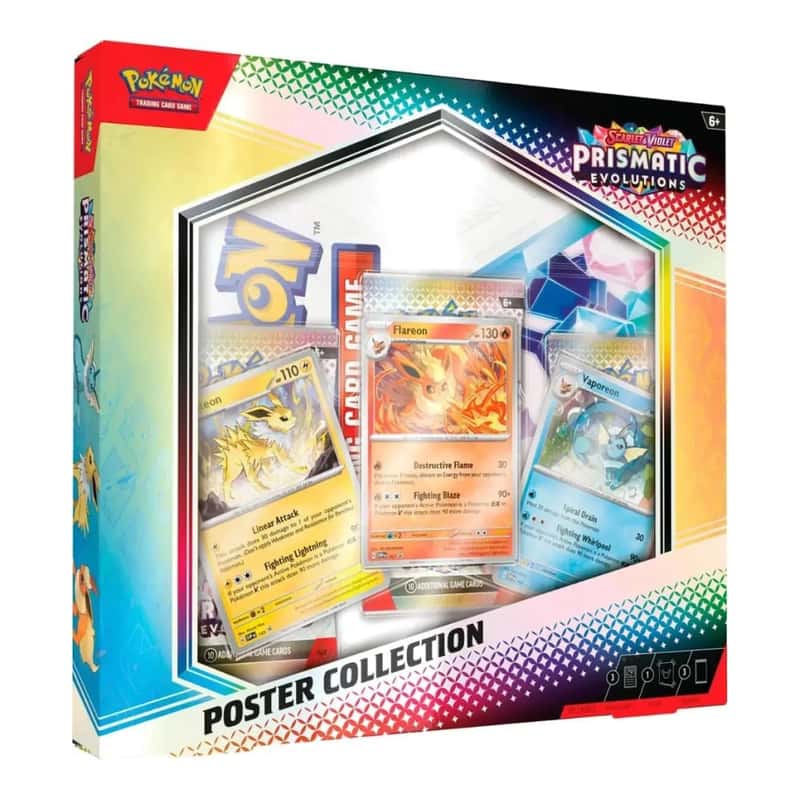 Scarlet & Violet: "Prismatic Evolutions" - Poster Collection (3 Booster)