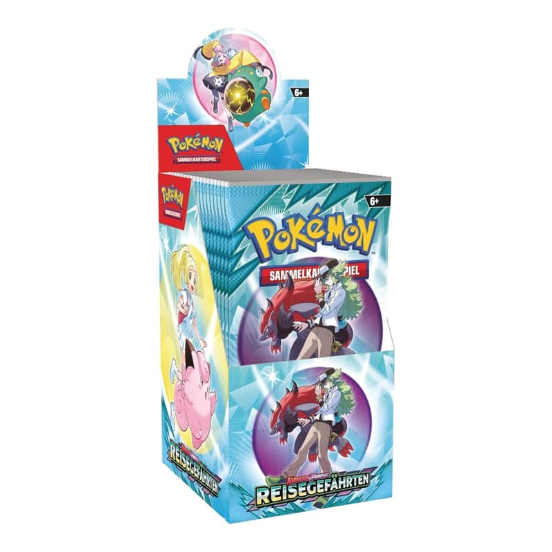 Karmesin & Purpur: "Reisegefährten" - Booster Display (18 Booster)