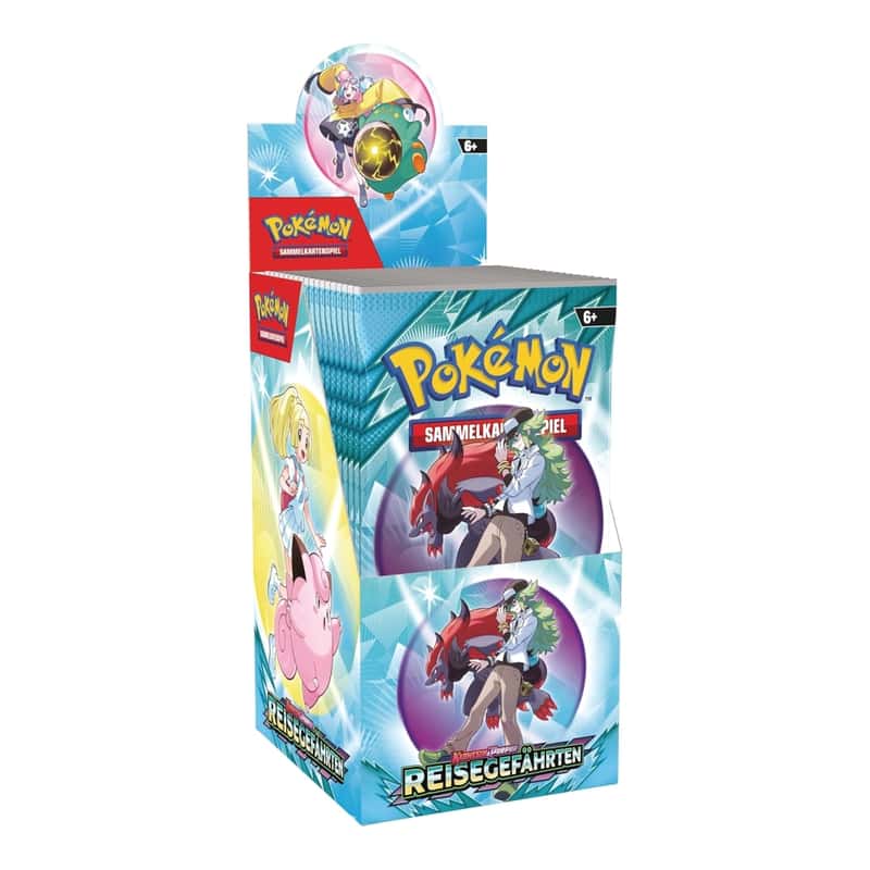 Karmesin & Purpur: "Reisegefährten" - Booster Display (18 Booster)