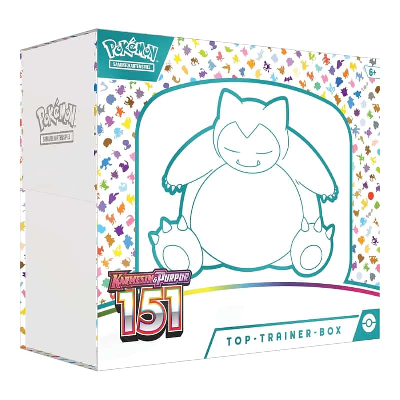 Karmesin & Purpur: "151" - Top Trainer Box / TTB (9 Booster)