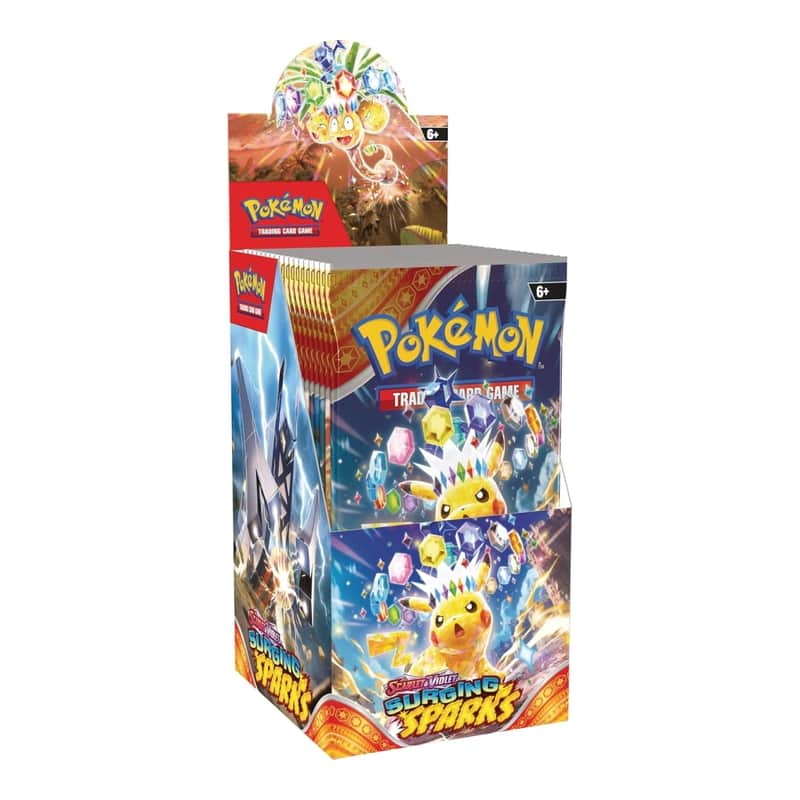 Scarlet & Violet: "Surging Sparks" - Booster Display (18 Booster)