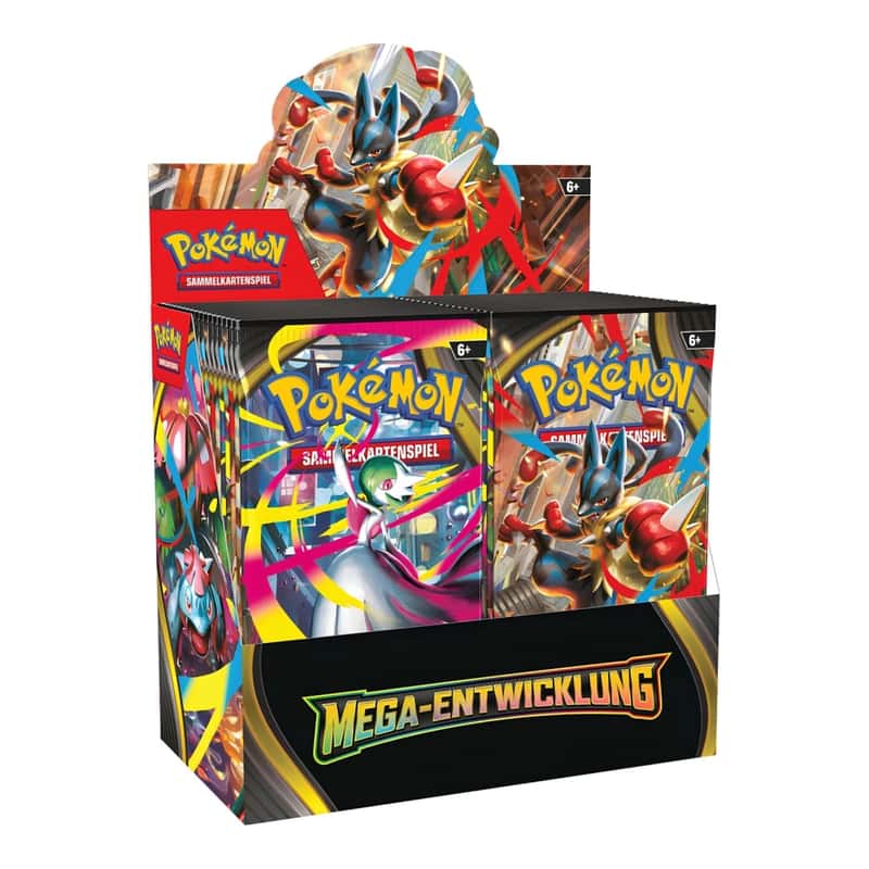 Karmesin & Purpur: "Mega-Entwicklung" - Booster Display (36 Booster)