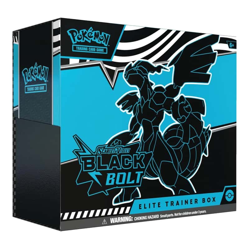 Scarlet & Violet: "Black Bolt" - Elite Trainer Box / ETB (9 Booster)