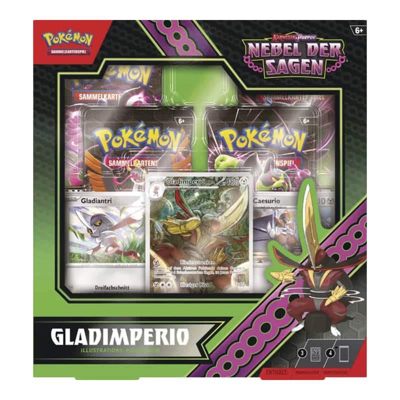 Karmesin & Purpur: "Nebel der Sagen" - Gladimperio Illustrations Kollektion (4 Booster)