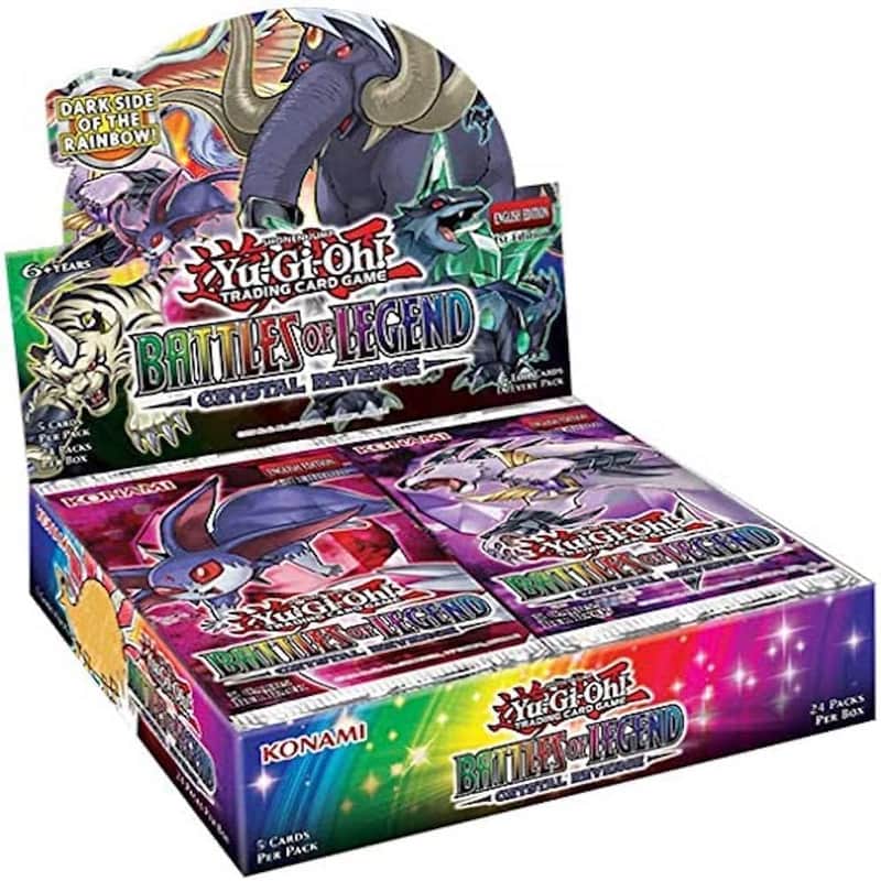 Battles of Legend: Crystal Revenge Display (Englisch, 24 Booster)