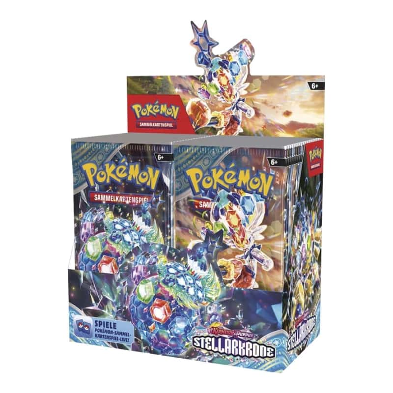 Karmesin & Purpur: "Stellarkrone" - Booster Display (36 Booster)