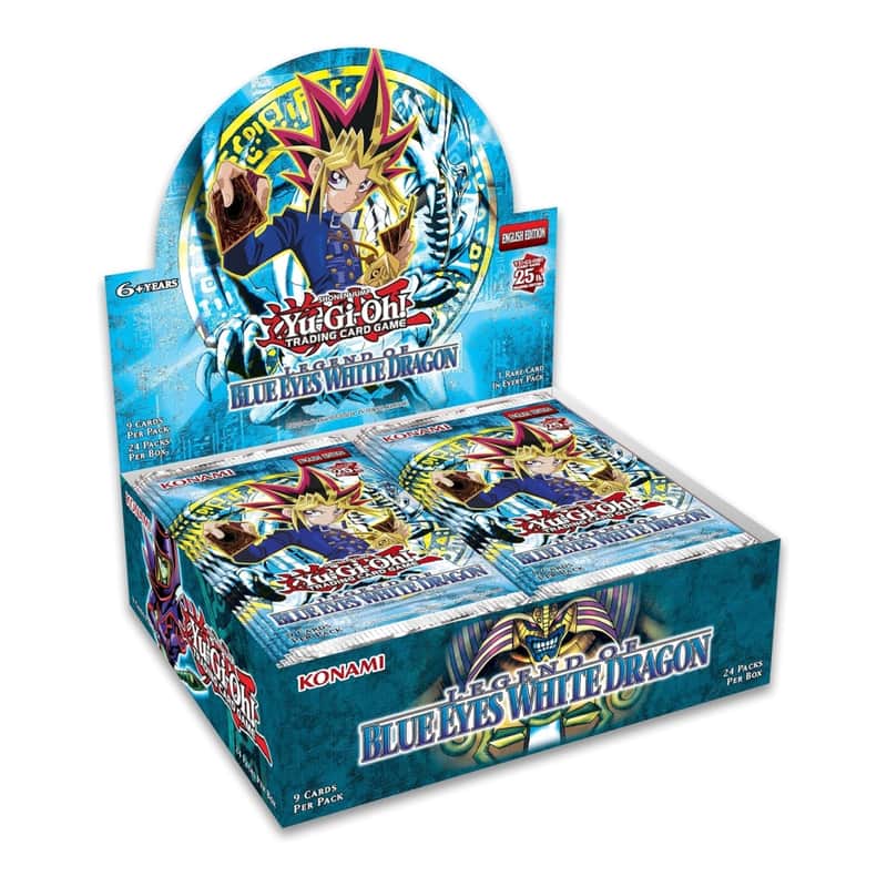 Legend of Blue-Eyes White Dragon 25th Anniversary Edition Display (Englisch, 24 Booster)