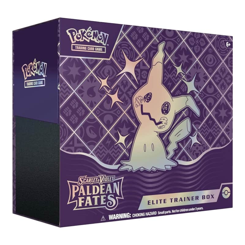 Scarlet & Violet: "Paldean Fates" - Elite Trainer Box / ETB (9 Booster)