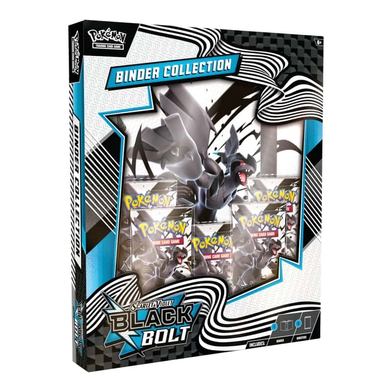 Scarlet & Violet: "Black Bolt"- Binder Collection (5 Booster)