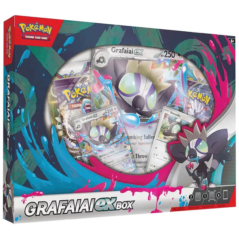 Scarlet & Violet Products: Grafaiai ex Collection (4 Booster)