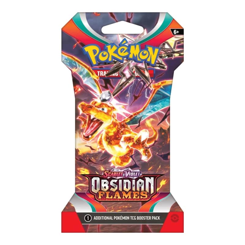Scarlet & Violet: "Obsidian Flames" - Sleeved Booster (1 Booster)
