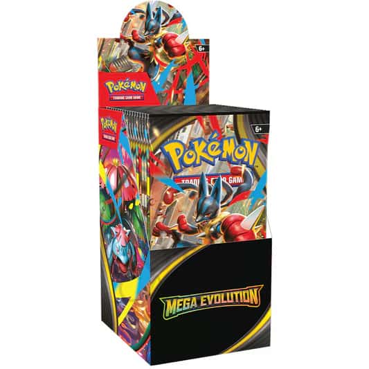 Karmesin & Purpur: "Mega-Entwicklung" - Booster Display (18 Booster)