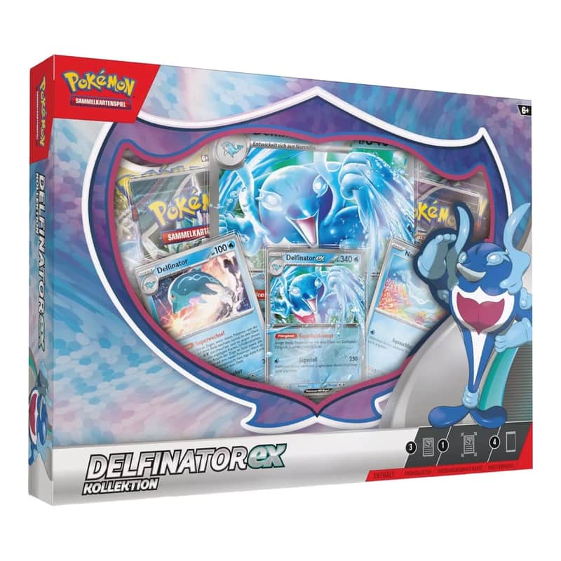 Karmesin & Purpur Produkte: Delfinator ex Kollektion (4 Booster)
