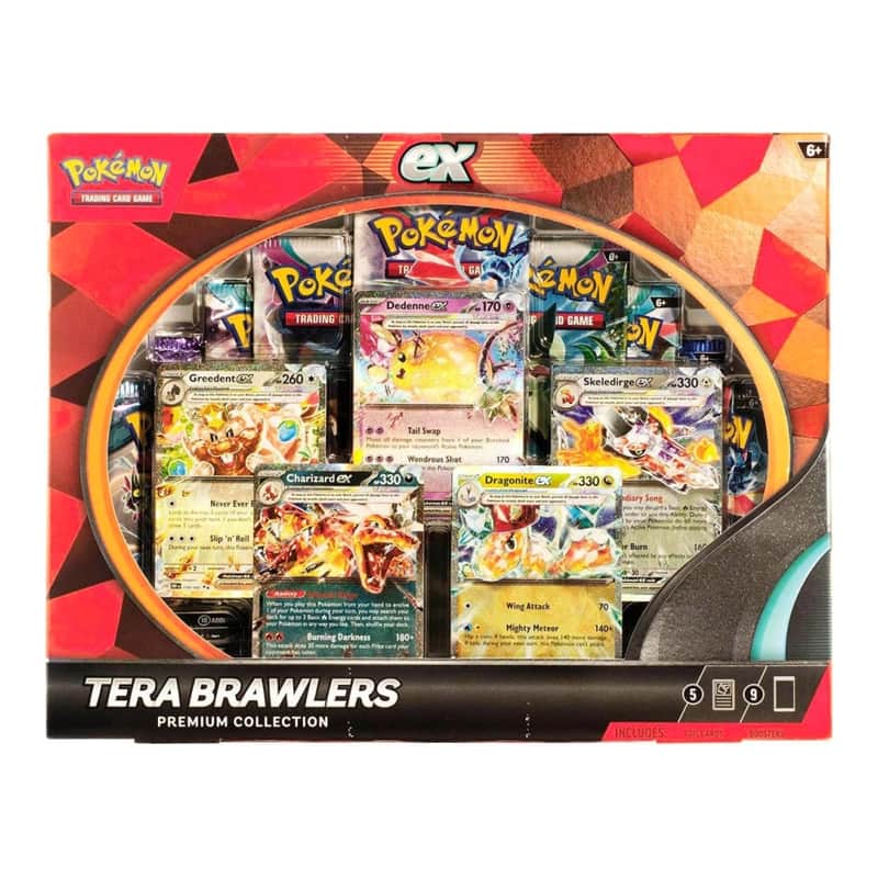 Scarlet & Violet Products: Tera Brawlers Premium Collection (9 Booster)