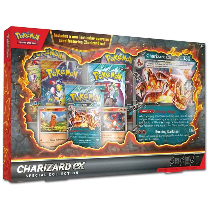 Scarlet & Violet Products: Charizard ex Special Collection (5 Booster)