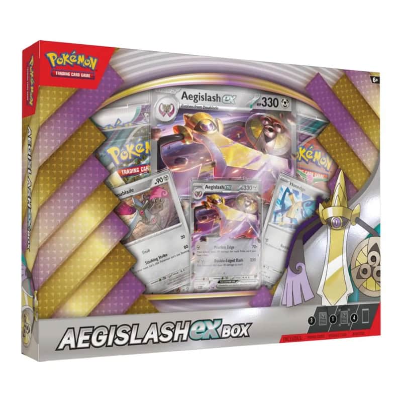 Scarlet & Violet Products: Aegislash ex Box (4 Booster)