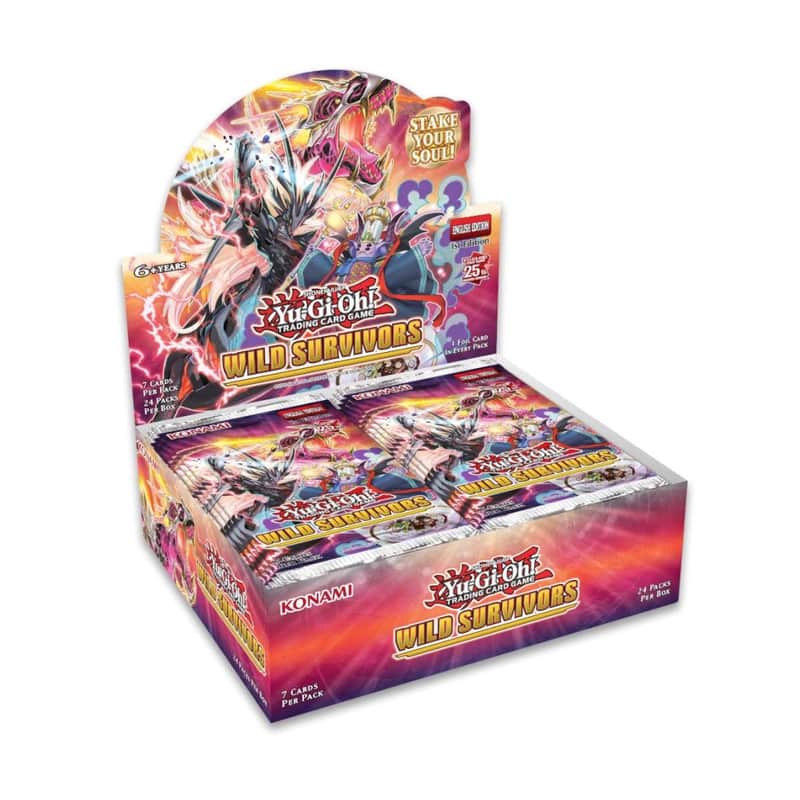 Wild Survivors Display (Englisch, 24 Booster)