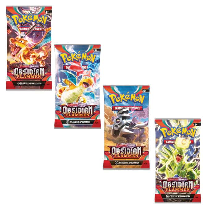 Karmesin & Purpur: "Obsidianflammen" - Booster (1 Booster)