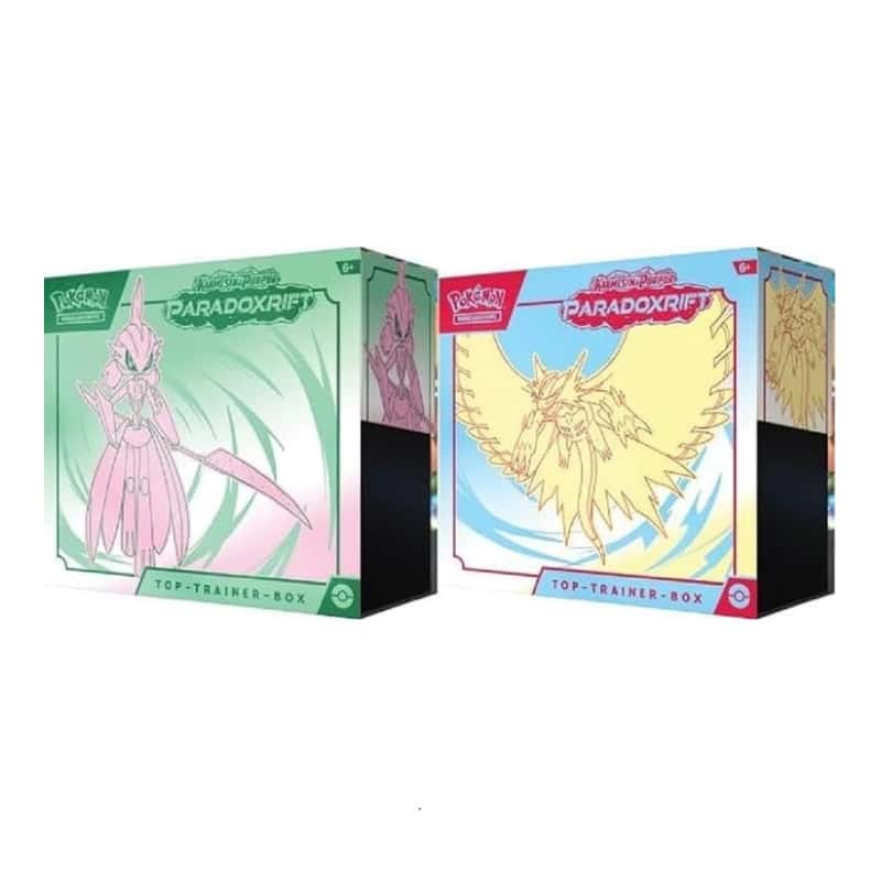 Karmesin & Purpur: "Paradoxrift" - Top Trainer Box / TTB (9 Booster)