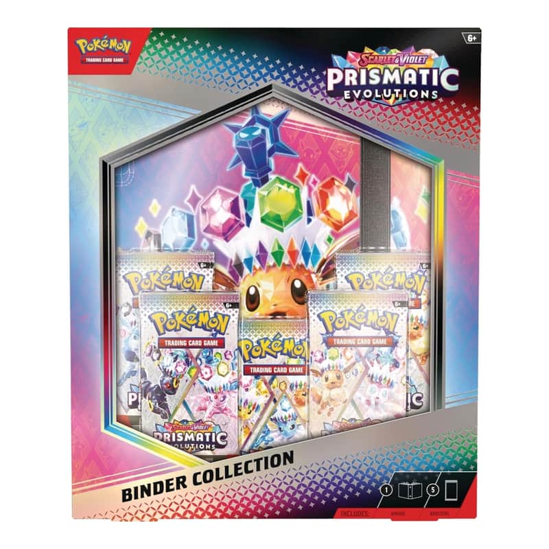 Scarlet & Violet: "Prismatic Evolutions" - Binder Collection (5 Booster)