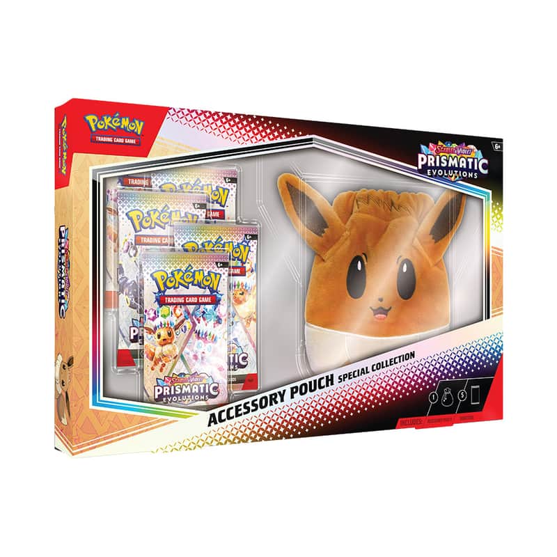 Scarlet & Violet: "Prismatic Evolutions" - Accessory Pouch Special Collection (5 Booster)