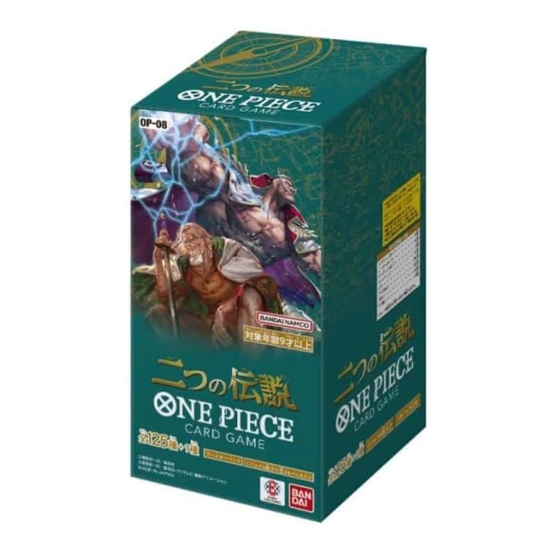 OP08 - Two Legends Booster Box (Japanisch, 24 Booster)