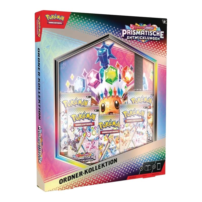 Karmesin & Purpur Produkte: "Prismatische Entwicklungen" - Ordner Kollektion (5 Booster)