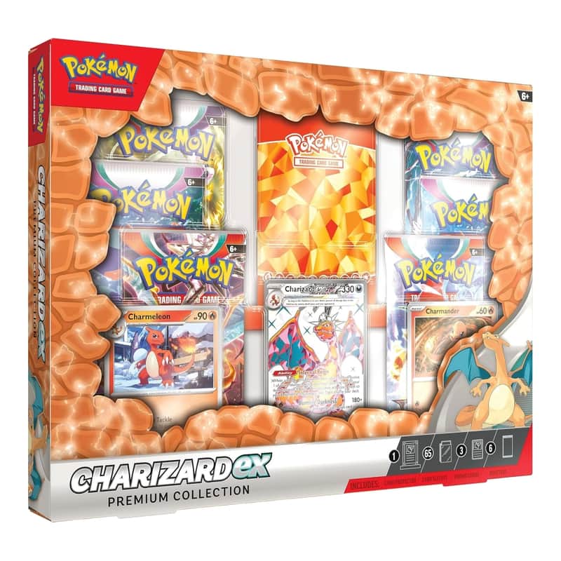 Scarlet & Violet Products: Charizard ex Premium Collection (6 Booster)