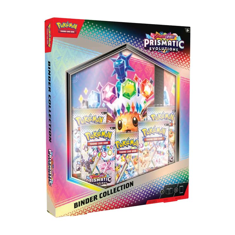 Scarlet & Violet: "Prismatic Evolutions" - Binder Collection (5 Booster)