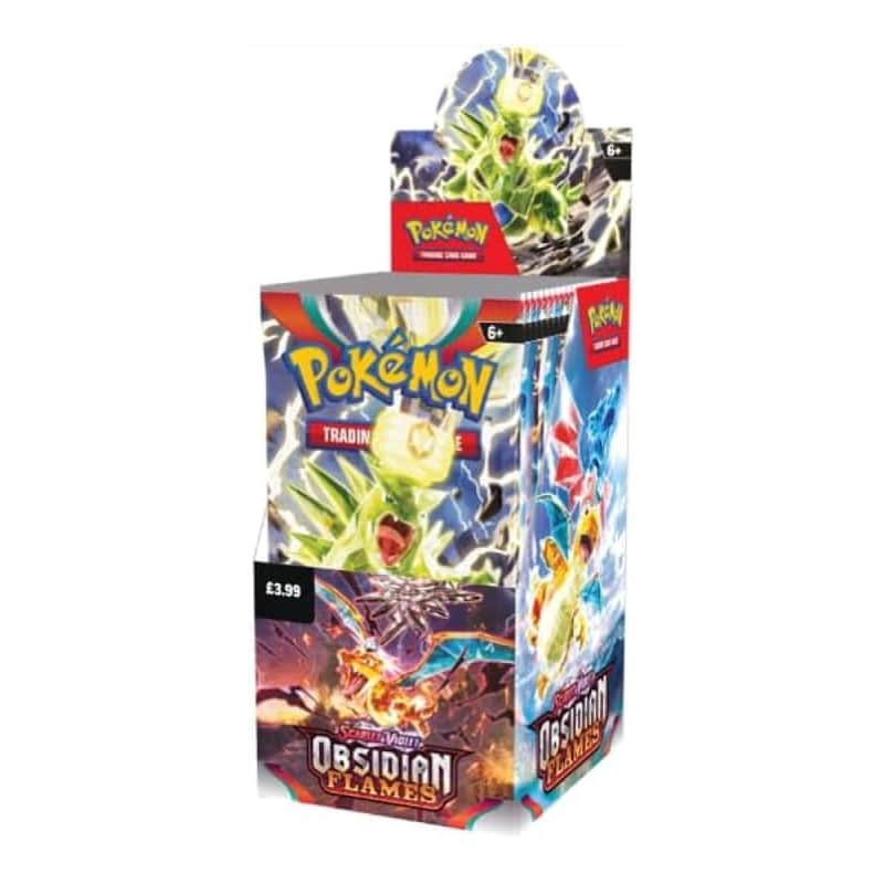 Scarlet & Violet: "Obsidian Flames" - Booster Display (18 Booster)