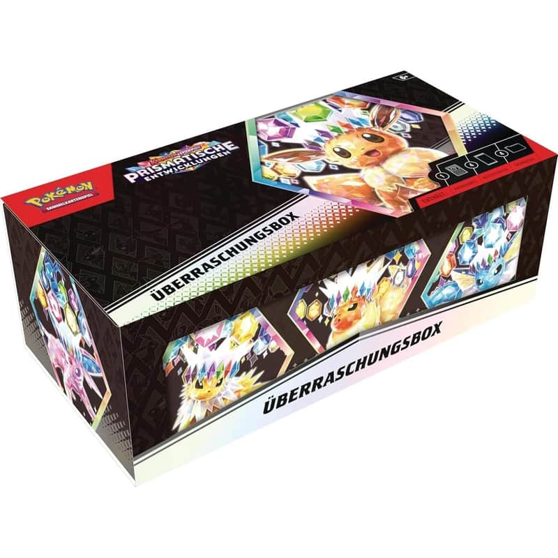 Karmesin & Purpur: "Prismatische Entwicklungen" - Überraschungsbox (4 Booster)