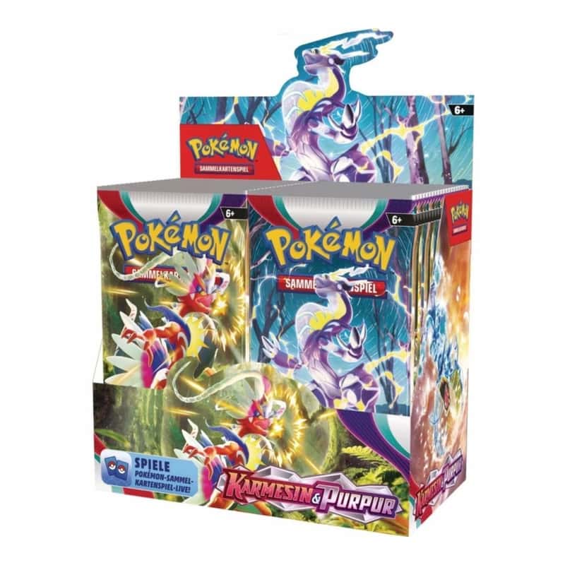 Karmesin & Purpur: "Karmesin & Purpur" - Booster Display (36 Booster)