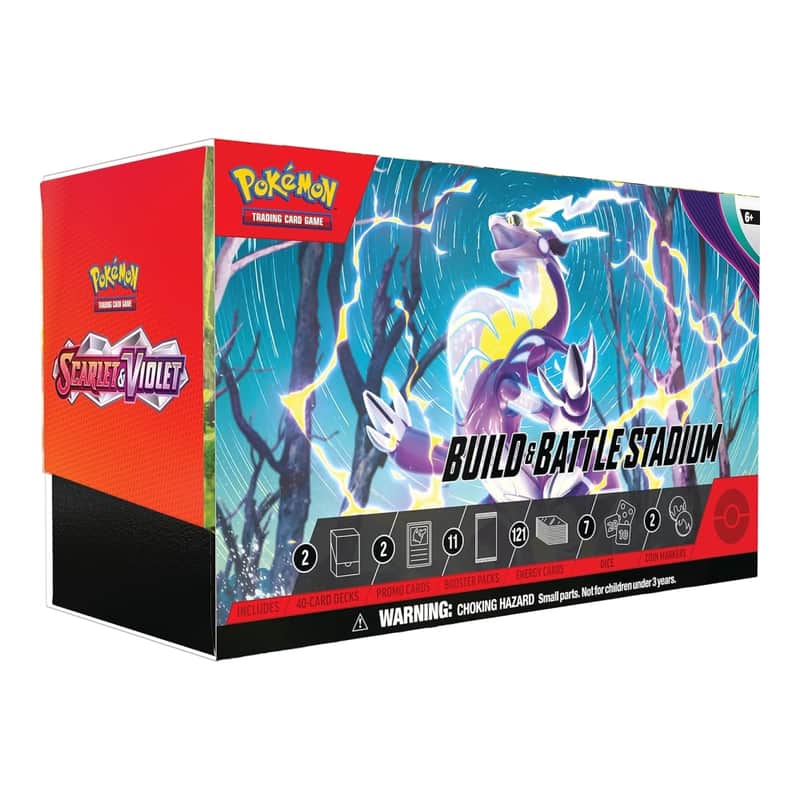 Scarlet & Violet: "Scarlet & Violet" - Build & Battle Stadium Box (12 Booster)