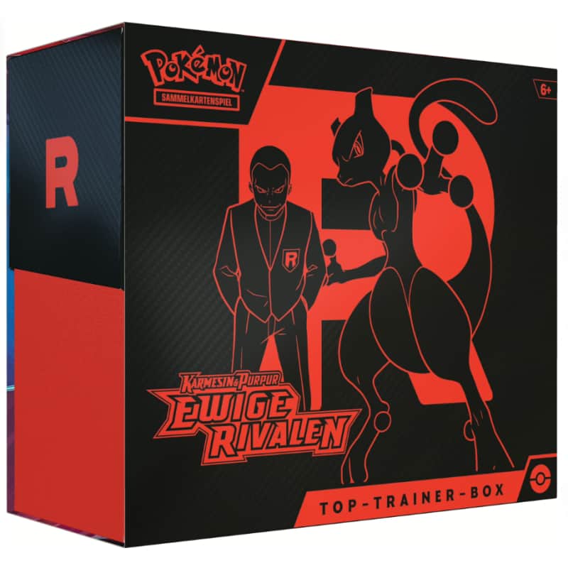 Karmesin & Purpur: "Ewige Rivalen" - Top Trainer Box / TTB (9 Booster)