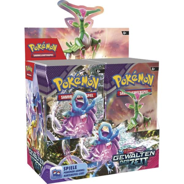 Karmesin & Purpur: "Gewalten der Zeit" - Booster Display (36 Booster)